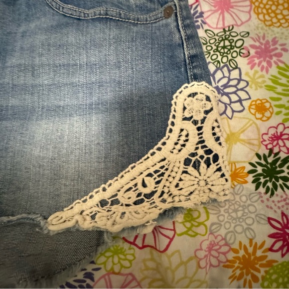 Mossimo | high rise short with side lace detail | 18 - Picture 3 of 4